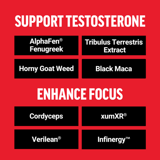 Test X180 Surge – Testosterone Support for Men | 60 Capsules