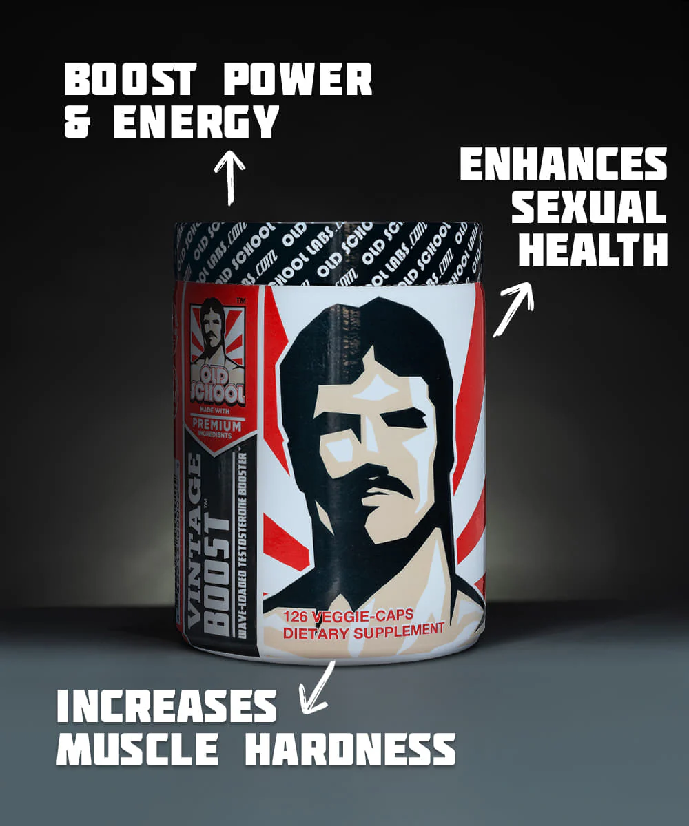 Vintage Boost – Testosterone Booster | 126 Capsules