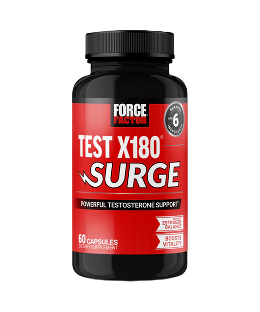 Test X180 Surge – Testosterone Support for Men | 60 Capsules